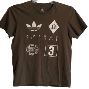 Adidas men’s small olive green T-shirt.